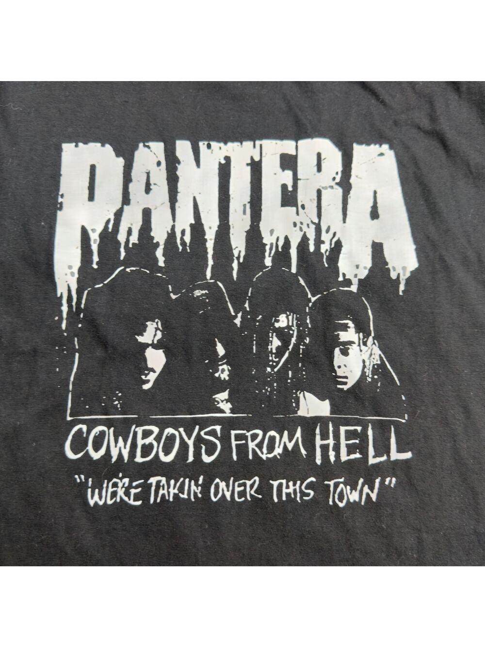 Pantera Cowboys From Hell American Metal Rock Band Men's 2XL T Shirt